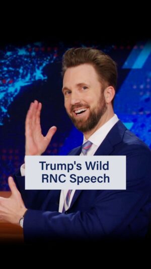 Jordan Klepper Instagram - Trump came out at the RNC with his name in lights like the world’s most famous circus elephant @jordanklepper