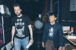 Jordan Klepper Instagram - BTS from last nights LIVE show

@pbsthephotographer