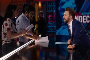 Jordan Klepper Instagram - BTS from last nights LIVE show

@pbsthephotographer