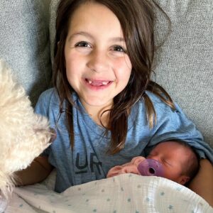 Jordi Vilasuso Instagram - It is with overwhelming joy and the fullest of hearts that we welcome the answer to our prayers, our sweet Lucy Noelle. 💕 We have been waiting so long for you, little girl. ‘You are something between a dream and a miracle.’

Thank you, beautiful friends and family, for the part you have played in this chapter. I wish I could say that it was a purely faith filled journey from our first loss until today, but the God’s honest truth is that knowing you were holding our family in your prayers was often what got us through. I know I’ve said it before, but we are truly forever grateful. 

And to anyone who sees these pictures and feels an ounce of hurt for your own hearts dream- please know that I will never not think about you as I post. I truly never thought this day would come- as evidenced by my complete lack of preparation for this little bundle.. I literally had not bought a thing. But this little girl in my arms is proof that God’s promises are greater than our fears, no matter how big those fears are. I see you, I have been you, I am praying for you. Hold onto your hope. 🙏🏻

We love each of you to the 🌙 .. and also, Riley and Evie are the best big sisters on the planet. ☺️💕