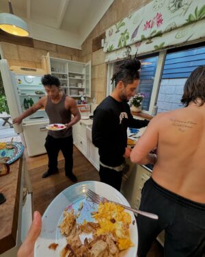 Jordi Webber Instagram - Started my 30’s with some of the best ✨🌞🔥

A stamp in time that I’ll remember forever 🤘🏽

To all the superstars in my life, I love you dearly- thank you for your time, your love, your words and your energy…. My life is better with ya’ll in it…. And the older I get, the sweeter it gets ✨

Stay groovy ✌🏽
Keep shinning 🌞 
And be ‘The moment’
Dexia Fluir 🌊