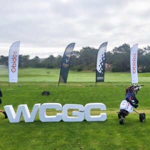 Jorge Gabriel Instagram - Final nacional na praia del rey rumo à Haikou na China.
#audi
#golfconcept
#obidos 
#praiadelrey 
#wcgcportugal 
#bacanasangria