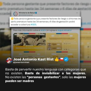 José Antonio Kast Instagram - BASTA!
