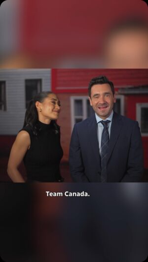 Joséphine Jobert Instagram - When you produce a show set in Saint Pierre and Miquelon, you can’t expect the actors to agree on who to cheer for during #Paris2024 🇨🇦🇫🇷🥊

Saint-Pierre is coming to CBC and CBC Gem this winter!
