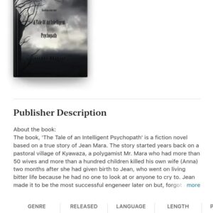 Josephs Quartzy Instagram - I recall the formidable task of deciding to venture into the professional realm of writing and composing, taking the bold step to submit manuscripts to publishing houses. During that period, my experience in editing was minimal. "A Tale of an Intelligent Psychopath" stands as my inaugural literary work from that time. While undeniably a commendable piece, it falls short in the editing department, prompting me to gracefully acknowledge the critiques from reviewers and readers. Nevertheless, its narrative prowess renders it a surprisingly remarkable read. I extend a special gift to an esteemed reviewer of my book on Amazon from India. Should you come across this, feel free to DM for details. Much love to all.