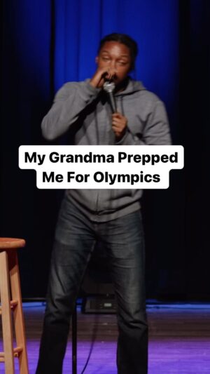 Josh Johnson Instagram - My Grandma Prepped Me For The Olympics 

#olympics #paris #fencing