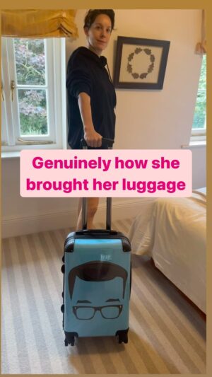 Josh Widdicombe Instagram - So, thought I was taking a photo of @suziruffellcomedy, turned out it was a reel