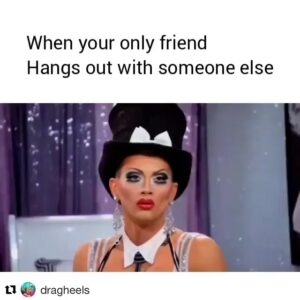 Joslyn Fox Instagram - FOMO

#Repost @dragheels
・・・
ME! 😂
.
.
@joslynfox .
.
#rupauldragrace #joslynfox 
#rpdrseason6 #Biancadelrio 
#courtneyact #gay #lgbtqi