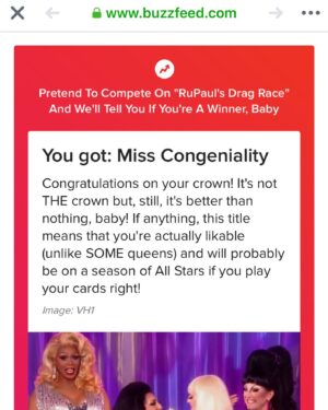 Joslyn Fox Instagram - Finally.

@buzzfeed @rupaulsdragrace