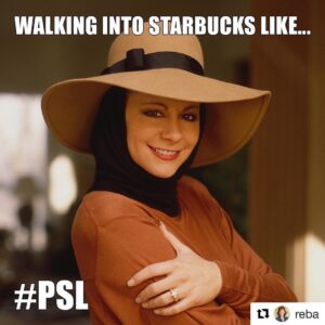 Joslyn Fox Instagram - 🤣 I so love this woman!
・・・
#Repost @reba
・・・
Just call me Pumpkin Spice.
.
.
.
.
.
#psl #rumorhasit #throwbackthursday #tbt #throwback #pumpkinspice #reba #fall