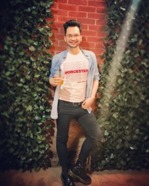 Joslyn Fox Instagram - Having the best time at the VIP Grand Opening of the new @beergardenma in Worcester wearing my new @worcesterwares shirt and drinking @ghostfishbrewco #glutenfree beer. #bigthingsforworcester
🍺
#worcester #worcesterma #igworcesterma #woosta #woostaqueen #hometownqueen