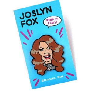 Joslyn Fox Instagram - NOW AVAILABLE

Joslyn Fox enamel pins by @shopstrangeways 
Link in bio!

#enamelpin #joslynfox #keepitfoxy #wonkwonk #dragqueen #dragqueenmerch #dragmerch #rupaulsdragrace #dragrace