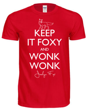 Joslyn Fox Instagram - KEEP IT FOXY merch still available!
🦊 
While supplies last, quantities are very limited.
🦊 
Keep it foxy with shirts, notebooks, mugs and autographed prints!
🦊 
Link in bio.
🦊 
#keepitfoxy #wonkwonk #dragmerch #dragqueen #drag #dragrace #rupaulsdragrace