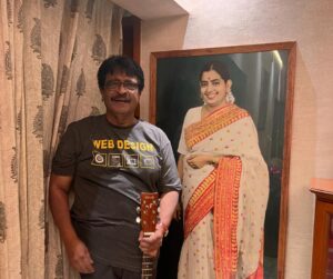 Jovita Livingston Jones Instagram - Another day I would cherish for life… Still can’t believe we spent more than 2 hours at Susheela Amma’s house singing her songs along with HER! This.is.it. It feels like I’ve achieved a milestone in my music journey. It’s going to take a me a while to process to this one 😭❤️

#psusheela #70s #favouritesinger #msvishwanathan #70skollywood #jovitalivingston