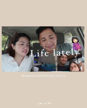 Joyce Ching Instagram - The start of the year, God placed a desire in our hearts to really start praying and believing Him for a baby. Was it scary? Yes. We thought about it hard and decided, “G, si Lord naman bahala sa atin”. And now, we’re 4 months pregnant. 🥹🫶🏼