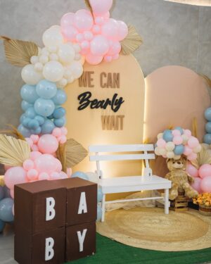Joyce Ching Instagram - Huge thank you to all our suppliers for making our baby shower fun and memorable! 🫶🏼

Venue: @fusion.space.ortigas
Official photos: @sweet.escape
Food and styling: Clementine Events and Catering
Giveaways: CB Scents perfume bar (facebook)
Mini donuts: @lilorbitscartrent
Lechon: @drels_lechon
Pika-pika: @hotdish.ph
Piñata: @pnatasph