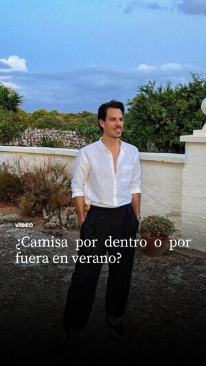Juan Avellaneda Instagram - Truco de estilo : ¿Camisa por dentro o por fuera en verano?

#estilo #truco #camisa #moda #stylehacks #style