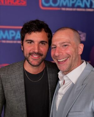 Juan Pablo Di Pace Instagram - Transported back to one of my favorite musicals of all time… @companybway with its amazing music director and also my friend and collaborator @charliealterman at Los Angeles’ Pantages Theatre.