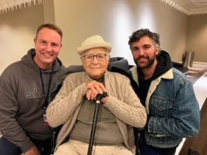 Juan Pablo Di Pace Instagram - Happy heavenly birthday to the one and only Norman Lear, who alongside @thebrent_miller brought his magic to DUINO in late 2021 as exec Producers! Love you and forever grateful for your light.