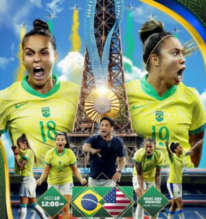 Juan Pablo Sorín Instagram - Fuerza Brasil 🇧🇷 Sudamérica está con ustedes ! 
Selección mbuena técnicamente, dura/sólida atrás y rápida/efectiva para salir de contra, que sabe sufrir y jugar estas instancias con un estupendo Entrenador como ArthurElías ( súper ganador con @corinthiansfutebolfeminino ) 
Hoy un choque durísimo contra una de las candidatas USA 🇺🇸 de @lindseyhoran10 @sophsssmith @trinity_rodman entre otras 
Apoyando a las jugadoras de nuestra región, como antes también a Colombia 🇨🇴, que hizo historia con un excelente torneo! 
Ojalá sea un gran partido ! 
Final @juegosolimpicos :
 Usa @uswnt vs Brasil @selecaofemininadefutebol 
Quién gana para vos ?
Quem leva para vc ?
