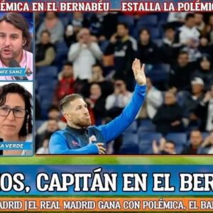 Juanfe Sanz Instagram - Una pena no ver un homenaje del Real Madrid al mejor defensor de su historia. 

Al mejor defensor de la historia del fútbol. Eché de menos un gesto señorial a la altura del Club más importante de la historia.

@elchiringuitotv 

#sergioramos #sr4 #realmadrid #elchiringuitodemega #elchiringuitotv #soccer #fútbol #santiagobernabeu #tv #tvshow