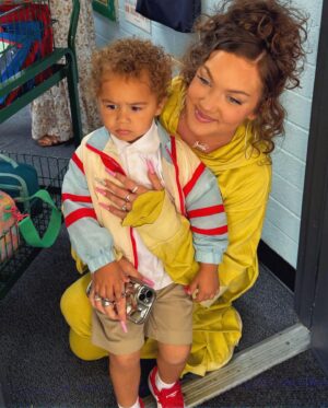 Jude Demorest Instagram - FIRST DAY OF SCHOOL. We have a kindergartener! Like… a real kid 😭 and a Pre-K baby boy! can you tell the extrovert and the introvert?? lollll my BABIES. I’m nottttt alright.

for the believers: i prayed the longest prayer of protection over them today and we made sure we put on that armor! please join me in praying for all our babies in this country, in this time. God cover them! assign angels to the doors of their classrooms. direct their teacher’s hearts and minds like you do water! nothing but blessings will prosper coming toward our children. in Jesus name! Amen. (touch and agree saints 😉) 

Love yall! and if you’re sending your babies off right now, i FEEL you!