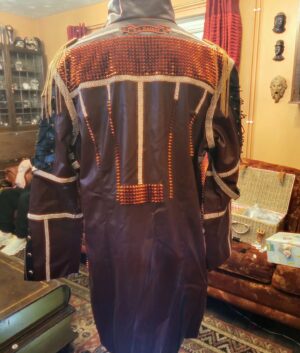 Julia Hamer-Bevis Instagram - Finally finished making my grandsons new ring jacket @pjknight18 cannot wait to see him in it, now onto my next order, steam punk style!
