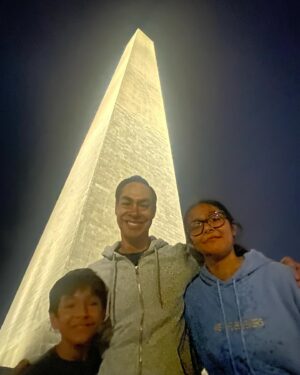 Julián Castro Instagram - Nice night with the kids in DC.