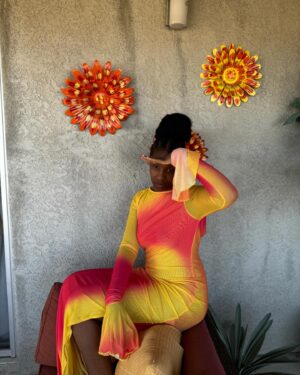 Julie Adenuga Instagram - I know it looks like I’m a carefree Nigerian woman but I’m waiting for my show to get commissioned, I’m 3 months into a search for a commercial property, I desperately need to hire a comptroller, I’ve been trying to renovate my flat for 2 years & I need to grow my edges back..

These memories are cute though.