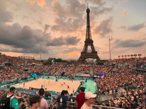 Julie Foudy Instagram - 11 Olympics in and this one ranks as one of my all time faves. It was beyond special. The USWNT run to GOLD BABY (!), the players, Emma, the beauty of France. And of course, the people you are lucky enough to work alongside every day. I never take for granted that we get asked to do these amazing adventures and witness it all from the front row. To our Team Party Bus and Paris 2024, merci beaucoup! ❤️🤍💙 Miss you crazies already.