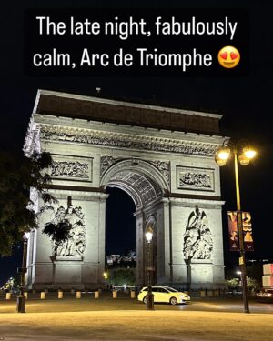 Julie Foudy Instagram - Back in Paris…:
-Women’s b-ball Qtrfinal win ✅
-seeing one of my all time faves Katie Ledecky ✅
- rebuilt Notre Dame ✅ 
-the Louvre ✅
-the Olympic flame over the Louvre ✅
-the Arc de triomphe ✅
I’d say a pretty damn perfect night. Safe to say, I love my job. ❤️🙏🏼 
PS. 2 days until USWNT gold medal match. 🎉 #parisolympics