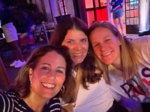 Julie Foudy Instagram - 11 Olympics in and this one ranks as one of my all time faves. It was beyond special. The USWNT run to GOLD BABY (!), the players, Emma, the beauty of France. And of course, the people you are lucky enough to work alongside every day. I never take for granted that we get asked to do these amazing adventures and witness it all from the front row. To our Team Party Bus and Paris 2024, merci beaucoup! ❤️🤍💙 Miss you crazies already.