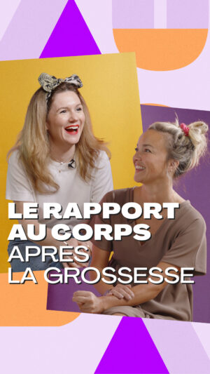 Julie Ringuette Instagram - On a invité Julie Ringuette et Léa Stréliski pour partager leur rapport au corps après la grossesse. 🤰 Deux visions différentes, mais qui apportent une discussion intéressante et importante. #grossesse #corps #enceinte