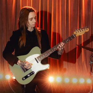 Julien Baker Instagram - In the second episode of Player II Sessions, @julienrbaker performs the haunting “Funeral Pyre” on the Player II Telecaster and shares why the Tele is “the one.” Learn more about the Player II Series at the link in bio.
