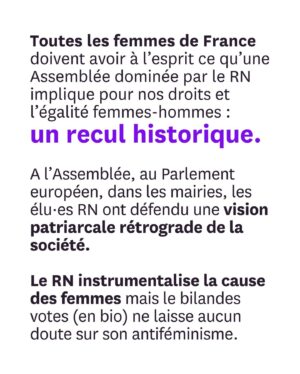 Juliette Binoche Instagram - Votre mobilisation exceptionnelle a fait reculer Jordan Bardella. Il a refusé de débattre face à @marinetondelier. A la place, @bfmtv crée un format sur mesure pour ces messieurs en ajoutant Gabriel Attal. Ce sera Bardella-Tondelier-Attal, une heure chacun-e, dans cet ordre. 
Ce qui s’est produit est honteux et montre à quel point le féminisme est un enjeu central du vote de dimanche. 
Créons une immense chaîne féministe en taggant 3 amies en commentaire pour faire barrage aux misogynes du RN dans les urnes. S’abstenir ne suffira pas. Il faut voter contre le RN, peu importe le ou la candidat·e en face.
A nos tags. A nous de jouer. A nous de gagner !