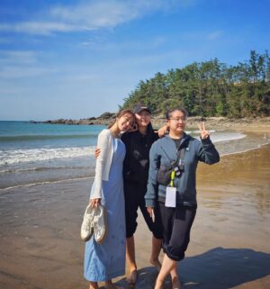 Jung Yoo-min Instagram - 도국 이주 아연 승아 석돌감독님 성복감독님 아라언니 건