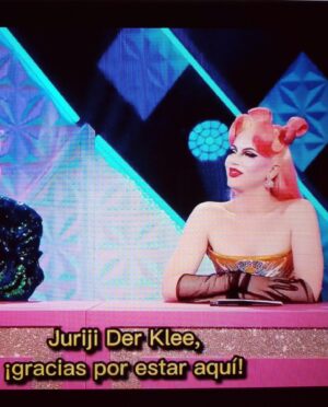Juriji Der Klee Instagram - Last night on @dragracebelgique as a guest judge for #snatchgame on @wowpresentsplus @tipikrtbf 🇧🇪🍟 alongside  @plasticbertrandofficial 👯‍♀️ @ritabagaz 💋 Thank you for having me 💋

Pictures by @ferran.sanchez.photo
Styling @it_spain
Wig@wigtsublu
Makeup using @krashkosmetics

#jurijiderklee #juriji #dragrace #dragracebelgique
#snatchgame #guest #guestjudge #belgium
#belgique