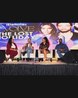 Jussie Smollett Instagram - Beautiful time in ATL with @msvfox, @jabariredd & @coreyknott screening @TheLostHolliday for our @ielevate_ family. 

Thank you @bishopocallen & @rashadburgess for always creating space for us and to @onyxkeesha for moderating. Until next time… #TheLostHolliday

📸 @jeremiah_drummond ✨
