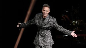 Justin Tranter Instagram - Yesterday was one of the most fun days of my life!! Thank you SO much @recordingacademy for having asking me to host the Premier Ceremony. All three of my looks were so chic, that I’m going to separate them into three different posts. Lol. This first one was a custom suit made by the brilliant @louisgabrielnouchi !!! Make up by @moidariandarling and hair cut by @mirachai ! Big shout out to @lukeburland2 for getting me the gig and @jimmyknehans for helping me survive the week/day.