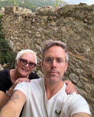 Justin Tranter Instagram - I had a work thing in France. I took my mom. :)