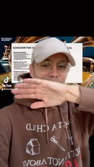 Justin Tranter Instagram - Songwriter Of The Year Nomination?!?! From the GRAMMY’s?!? I said “what the fuck way too many times” in this video but I’m genuinely shocked and surprised and beyond grateful. Thank you sooo much @recordingacademy - I will never forget this moment. To my fellow nominees I literally stan all of you. No bull shit.