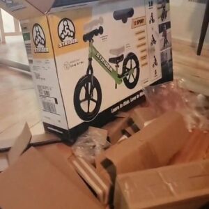Justin Warner Instagram - My son's first bike!  It's a @striderbikes and I am super stoked about it!!