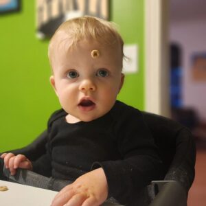 Justin Warner Instagram - One year of Wyatt. One year of his super-mom @maustalk!  Happy birthday, son!