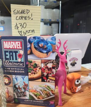 Justin Warner Instagram - Black Hills-- you asked!  20 copies available at @bokujoramen. Make a Marvel fan's holiday super, uh, super!