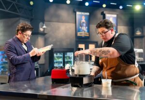 Justin Warner Instagram - Take note:  @chef_rescigno is back. TOC V is back.  The pen. The post its. The suits. It's all back on @foodnetwork TOMORROW.