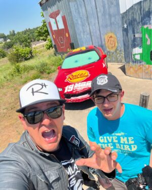 Justin Willits Instagram - Galena Kansas goes hard for Cars on #route66