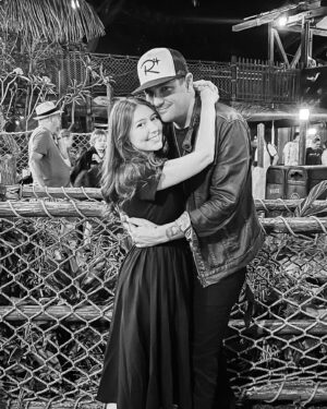 Justin Willits Instagram - TEN YEARS with the beautiful @ally.warren - this is the night we met, on July 22, 2014 - and that’s the day we count our anniversary from because we don’t really know when we started actually dating except it was sometime the following Feb/March/ish - so we count from the moment we met and Ally changed my life forever. She came after me hard and she won, but I’m the one who is the most blessed and thankful that she trapped me 😂 she started as a fan and it didn’t take long til it flipped around and I became HER biggest fan. I love you Ally! 10 years! So much heartache and pain and frustration and sickness and tears and hate from outside has been overcome in those ten years - but we also experienced so much joy and relief and comfort in each other - I’m forever grateful for you ❤️ happy 10th anniversary!!!