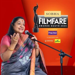 K. S. Chithra Instagram - Pranams to all music lovers. I would like to share a happy moment. I have received @filmfare award for the song #MuttatheMulla from #JawanumMullappoovum at the #69thSOBHAFilmfareAwardsSouth2024. My Sincere thanks to Director Raghu Menon, Producer Vinod Unnithan, Lyricist #BKHarinarayan, Music Director 4 Musics and the entire team. Thanks and God bless you all...
#KSChithra #SobhaFilmfareAwards #MuttatheMulla #FilmFare @the4musics