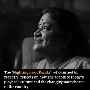 K. S. Chithra Instagram - K.S. Chithra, the ‘Nightingale of Kerala’, who turned 61 recently, reflects on how she adapts to today’s playback culture and the changing soundscape of the country.

Tap the link in the bio to read.

✍ Gowri S ( @gowrianils )

#music #melody