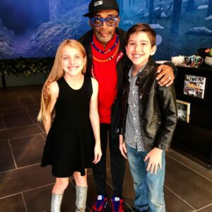 Kadan Rockett Instagram - The one & only Mr. SPIKE LEE is in the house! #KidMagician #KidMagic #SpikeLee @brooklynrockett @officialspikelee